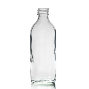 200ml glass flask bottle