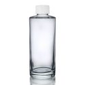 150ml Glass Simplicity Bottle w White Cap