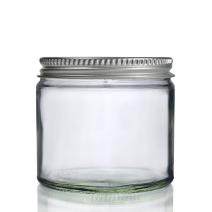 250ml Glass Ointment Jar With Metal Lid