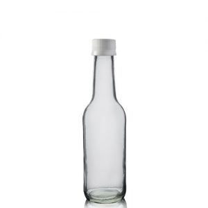 Clear Glass Drinks Bottle