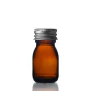 30ml Amber Sirop Bottle with Screw Cap