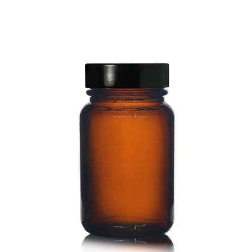 60ml Amber Pharmapac Jar with Screw Cap