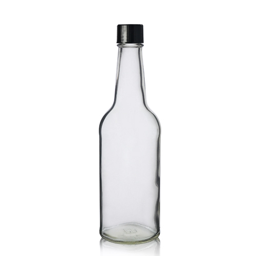10oz Glass Vinegar Bottle with Pourer Cap