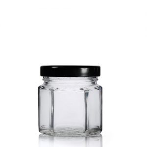 45ml Hexagonal Jar with Twist Lid