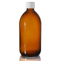 500ml Amber Sirop Bottle with Medilock Cap