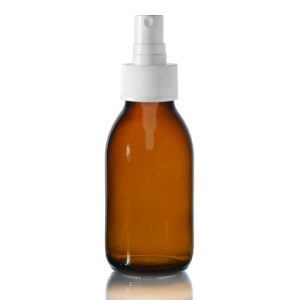 100ml Amber Glass Spray Bottle