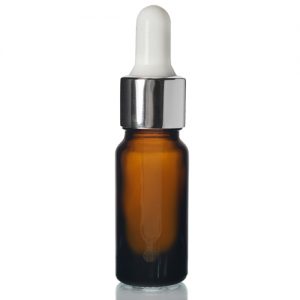 10ml Amber Dropper Bottle with Premium Pipette