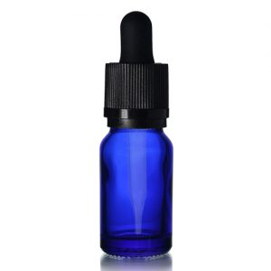 10ml Blue Dropper Bottle with Straight Tip Pipette