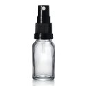 10ml Clear Glass Dropper Bottle With Spray