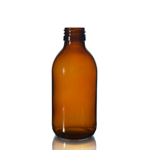 200ml Amber Glass Sirop Bottle