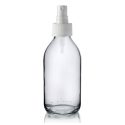 200ml Clear Glass Bottle With Spray