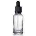 30ml Clear Glass Bottle With Straight Tip Pipette