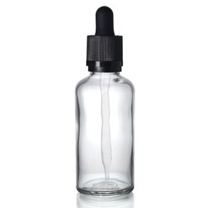 50ml dropper bottle with straight tip pipette