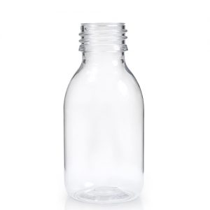 100ml Clear Plastic Medicine Bottle