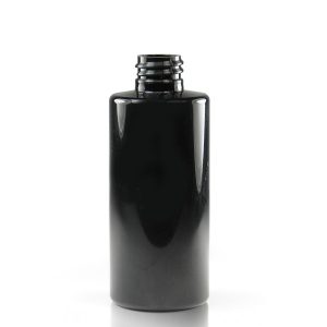 100ml black plastic bottle