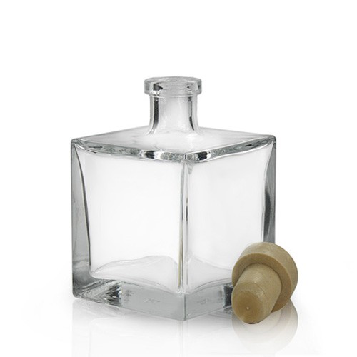 100ml Paradis Clear Glass Decanter/ Diffuser And Stopper