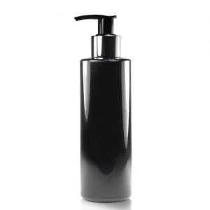 150ml Black Plastic Lotion Bottle