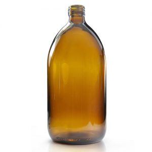 1000ml amber medicine bottle