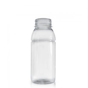 250ml Clear Plastic Juice Bottle