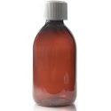 250ml Amber Plastic Sirop CRc cap