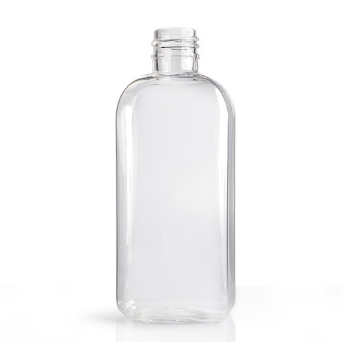 250ml Oval PET Plastic Bottle (24mm Neck) Ideon.co.uk