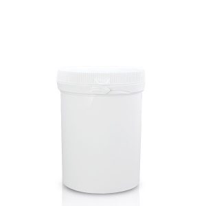 260ml white plastic pill jar