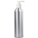 300ml Aluminium Bottle with white lotion