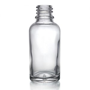 30ml Clear Glass Dropper Bottle