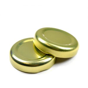 38mm Gold Twist Lids