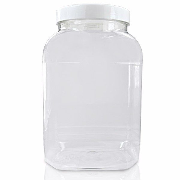 Plastic storage deals jars