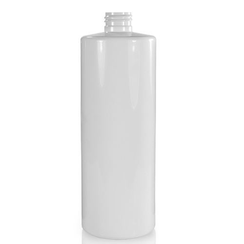 white plastic bottle