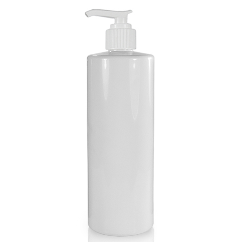 Download 500ml White Glossy Plastic Bottle And 24mm White Lotion ... Yellowimages Mockups