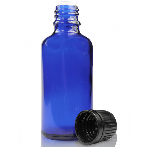 Download 50ml Blue Glass Dropper Bottle With Dropper Cap - ideon.co.uk