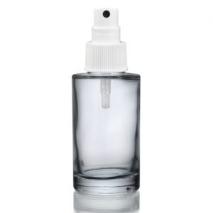 50ml Clear Glass Bottle With Spray