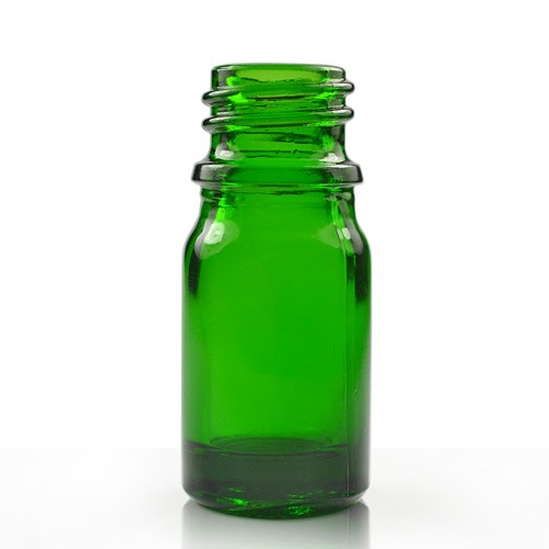 5ml Green Glass Dropper Bottle