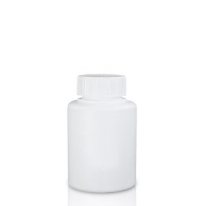 60ml white pill jar with lid