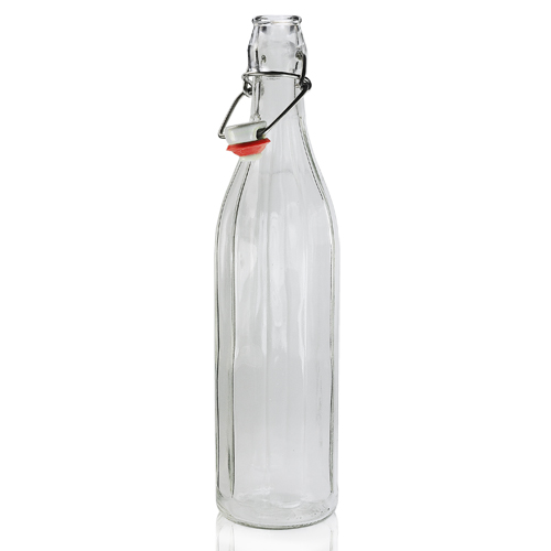 750ml Glass swing top bottle