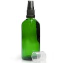 100ml Green Glass Dropper Bottle With Lotion Pump