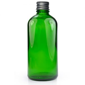 100ml green dropper bottle