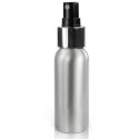 150ml Aluminium Bottle with silver spray