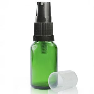 15ml Green Dropper Bottle With Lotion Pump