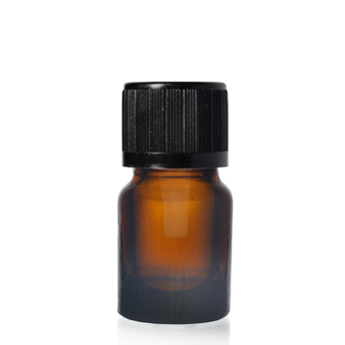 2.5ml Amber Dropper Bottle With Child Resistant Cap