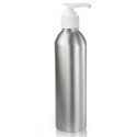 250ml Aluminium Bottle with white lotion