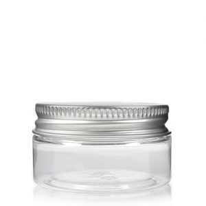25ml Small Plastic Jar With Metal Lid