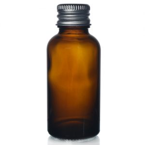 30ml Amber Dropper Bottle With Aluminium Cap