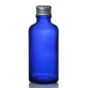 50ml Blue Glass Dropper Bottle