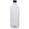 1 Litre Clear Plastic Bottle w bsc