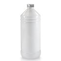 1000ml White Glossy Bottle Aluminium Cap