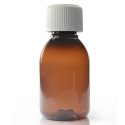 100ml Amber Bottle With Child Resistant Cap