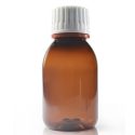 100ml Amber PET sirop red b cap